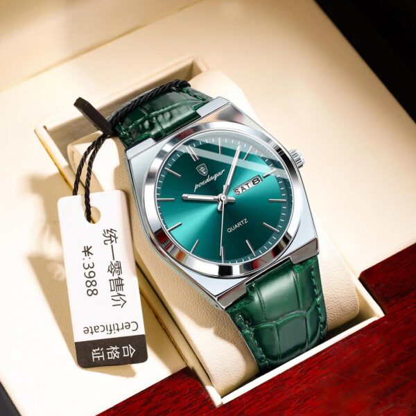 Swiss brand ultra thin men's watch waterproof new quartz