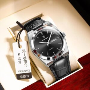 Swiss watch for mens - black
