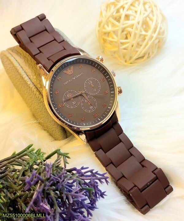 Men's casual analogue watch