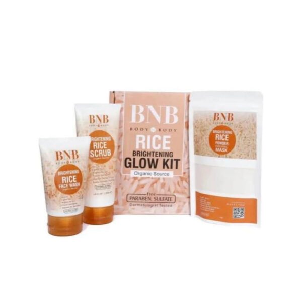 Whitening and brightening rice facial glow kit - Image 3